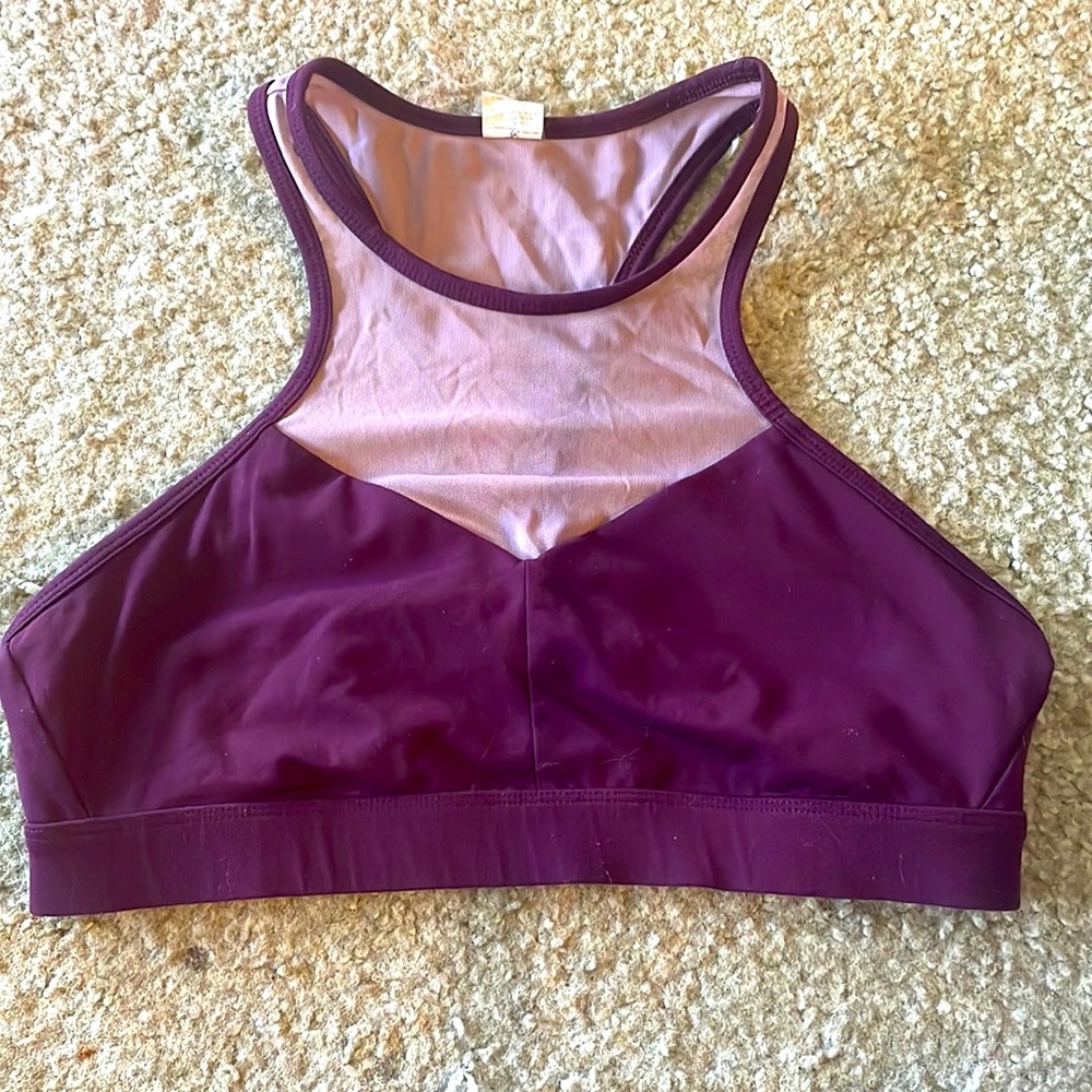 High Neck Sports Bra